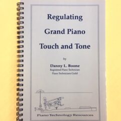 5-18.01　Regulating Grand Piano Touch and Tone